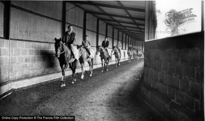 Photo of Norton, Exercising At Highfield Stables c.1960