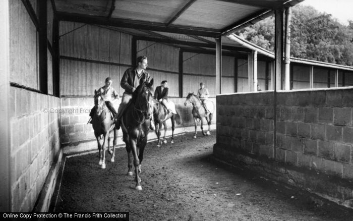 Photo of Norton, Exercising At Highfield Stables c.1960