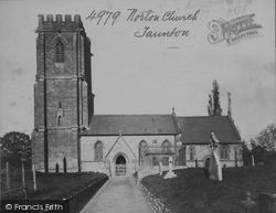 Church Of All Saints c.1869, Norton Fitzwarren