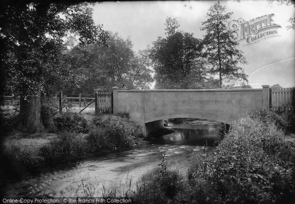 Photo of Norton In Hales, New Bridge 1911