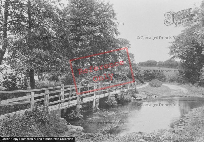 Photo of Norton In Hales, The Footbridge 1911