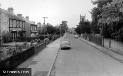 Norton, Langton Road c.1960, Norton-on-Derwent