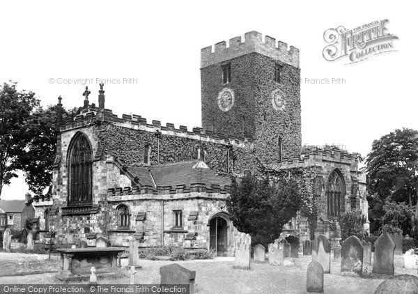 Photo of Norton On Tees, St Mary The Virgin Church c.1955