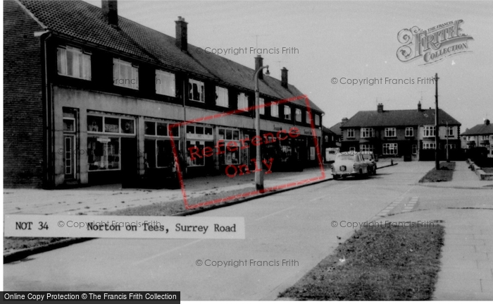 Photo of Norton On Tees, Surrey Road c.1965