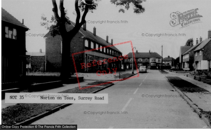 Photo of Norton On Tees, Surrey Road c.1965