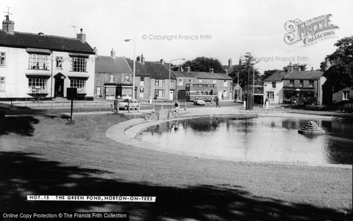 Photo of Norton On Tees, The Green And Pond c.1965