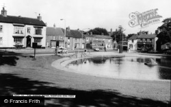 Norton On Tees, The Green And Pond c.1965, Norton
