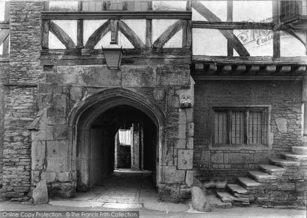 Photo of Norton St Philip, Door At The George Inn c.1950