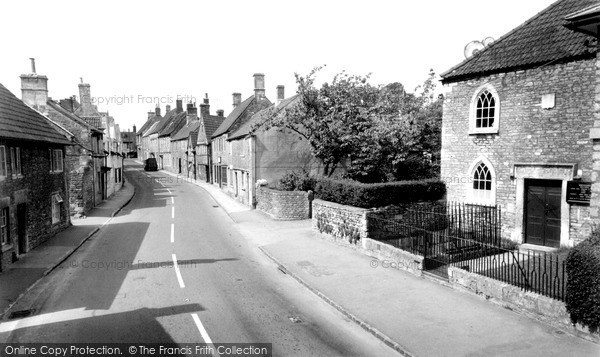 Photo of Norton St Philip, High Street c.1960