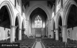 Norton, The Church Interior c.1960, Norton-on-Derwent
