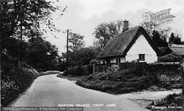 Photo of Norton, Village c.1955