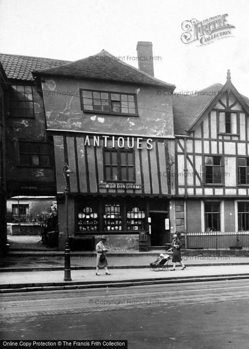 Photo of Norwich, Antiques Shop 1929