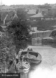 Barges On The River Wensum 1896, Norwich