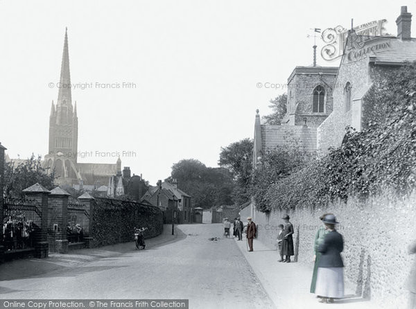 Photo of Norwich, Bishopgate And St Helen's Church 1921