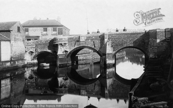 Photo of Norwich, Bishops Bridge 1891