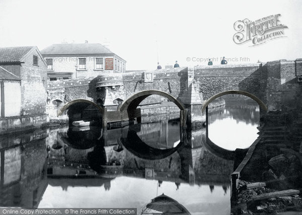 Photo of Norwich, Bishops Bridge 1891