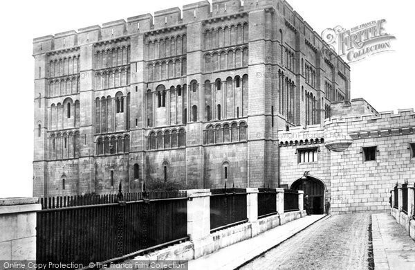 Photo of Norwich, Castle Keep And Gatehouse c.1874