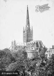 Cathedral c.1930, Norwich