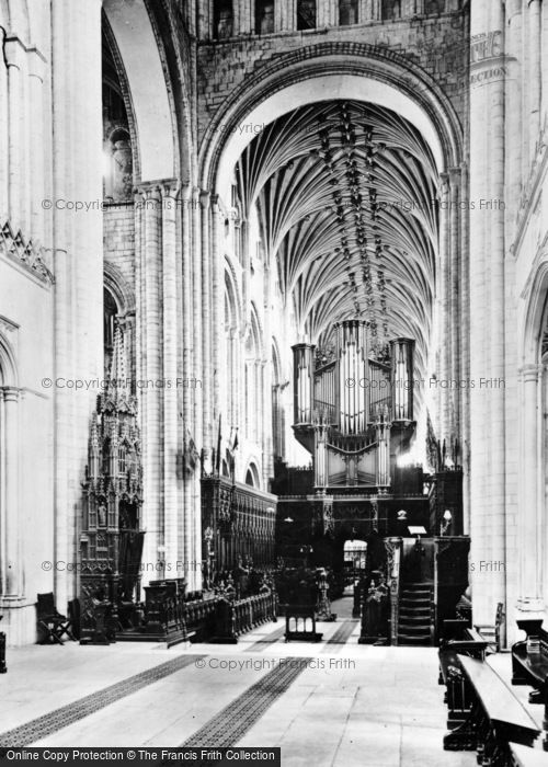 Photo of Norwich, Cathedral Choir c.1935