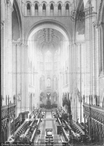 Photo of Norwich, Cathedral, Choir East 1891