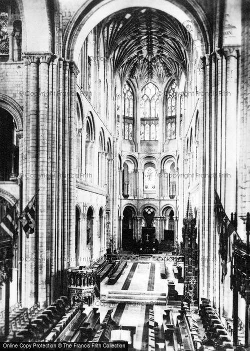 Photo of Norwich, Cathedral Choir, Looking East c.1935