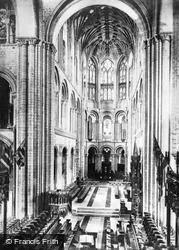 Cathedral Choir, Looking East c.1935, Norwich