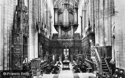 Cathedral Choir, Looking West c.1935, Norwich