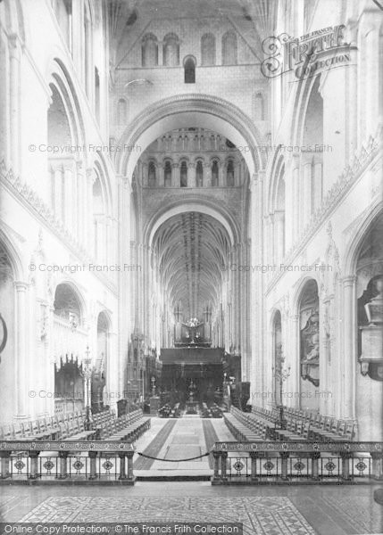 Photo of Norwich, Cathedral, Choir West 1896