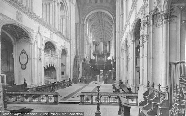 Photo of Norwich, Cathedral, Choir West 1919