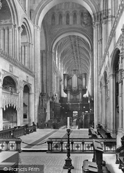 Cathedral Choir West 1919, Norwich