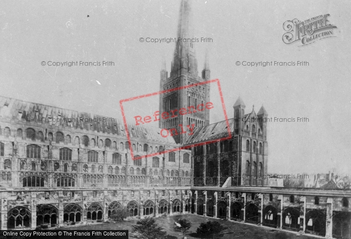 Photo of Norwich, Cathedral, Cloisters 1891