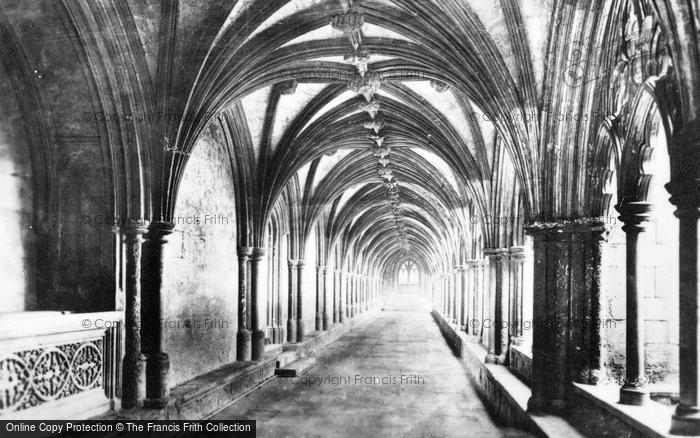 Photo of Norwich, Cathedral Cloisters c.1935