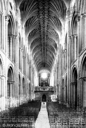 Cathedral, Nave East 1896, Norwich