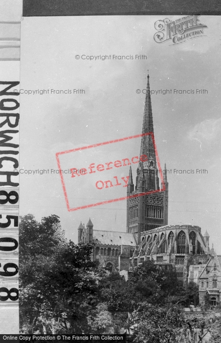 Photo of Norwich, Cathedral, South East 1932