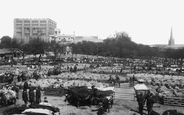 Cattle Market And Castle 1896, Norwich