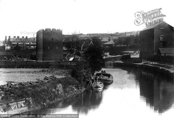 Photo of Norwich, Cow Tower And River Wensum 1896