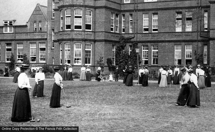 Photo of Norwich, Croquet At The Diocesan Training College 1901