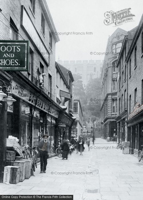 Photo of Norwich, Davey Place 1922