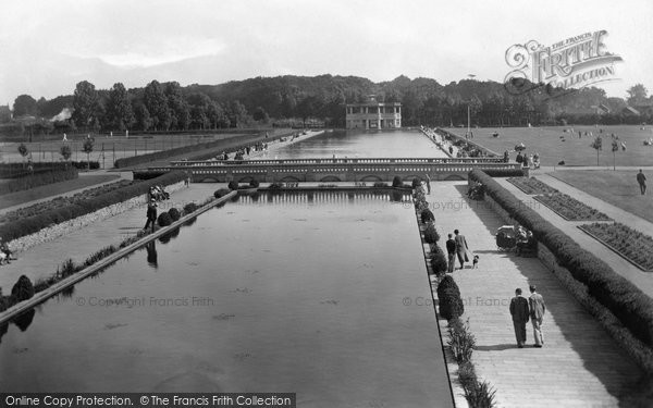 Photo of Norwich, Eaton Park, Lily Pond And Yacht Pond 1932
