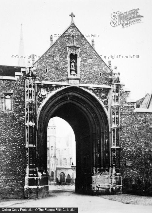 Photo of Norwich, Erpingham Gate, The Cathedral c.1935