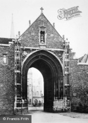 Erpingham Gate, The Cathedral c.1935, Norwich