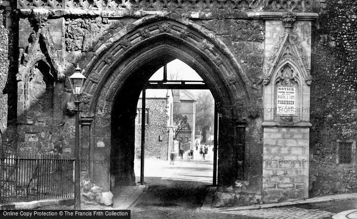 Photo of Norwich, Ethelbert Gate 1891