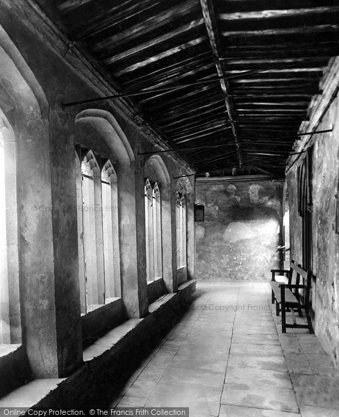 Photo of Norwich, Great Hospital, St Helen's Church Cloisters 1921