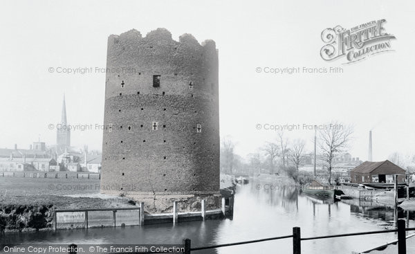 Photo of Norwich, Old Cow Tower And The River Wensum 1891