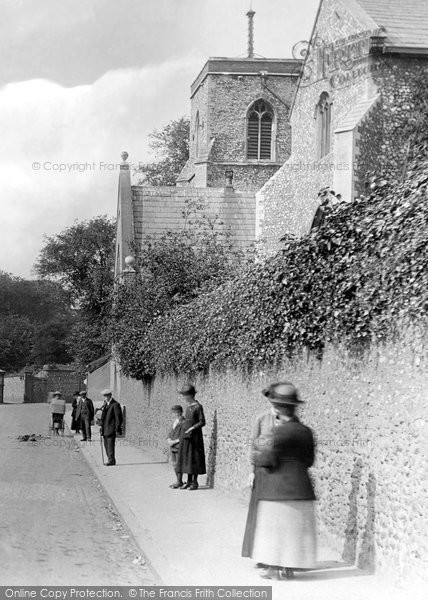 Photo of Norwich, People In Bishopgate 1921