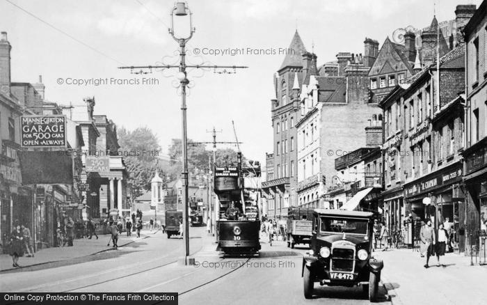 Photo of Norwich, Prince Of Wales Road c.1930