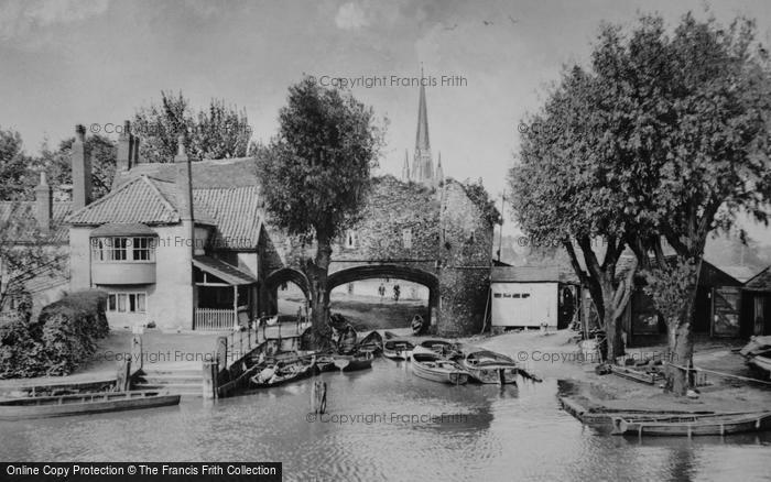 Photo of Norwich, Pull's Ferry c.1935