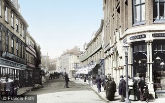 Norwich, Rampant Horse Street 1891