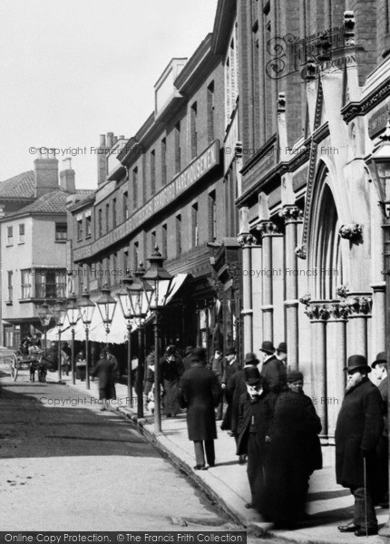 Photo of Norwich, Rampant Horse Street 1891
