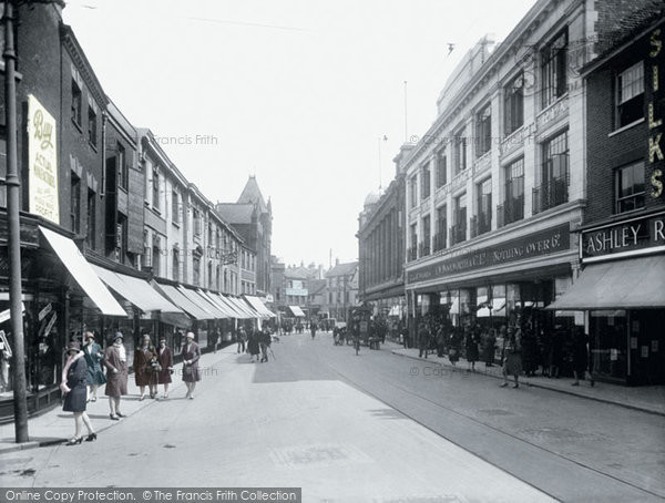 Photo of Norwich, Rampant Horse Street 1929
